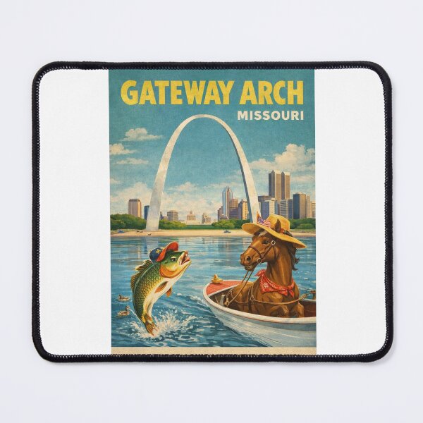 Item preview, Gateway Arch St Louis Missouri Mississippi River National Landmark designed and sold by Aryabek.