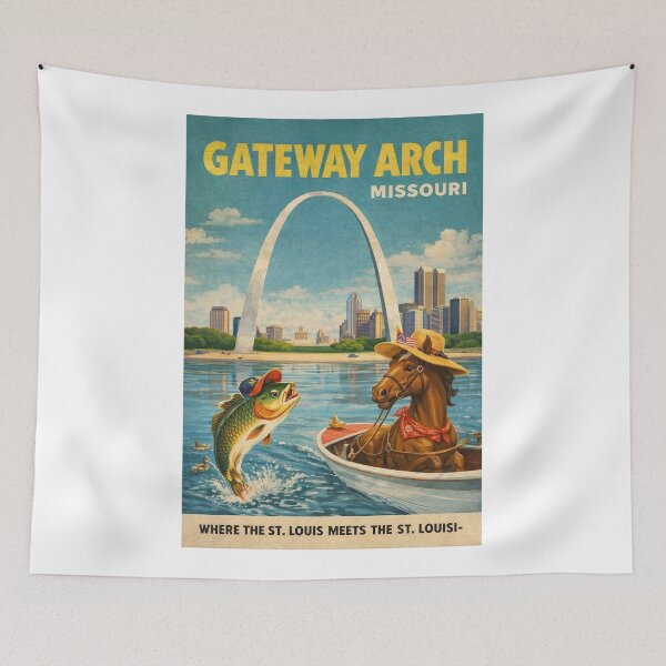 Item preview, Gateway Arch St Louis Missouri Mississippi River National Landmark designed and sold by Aryabek.