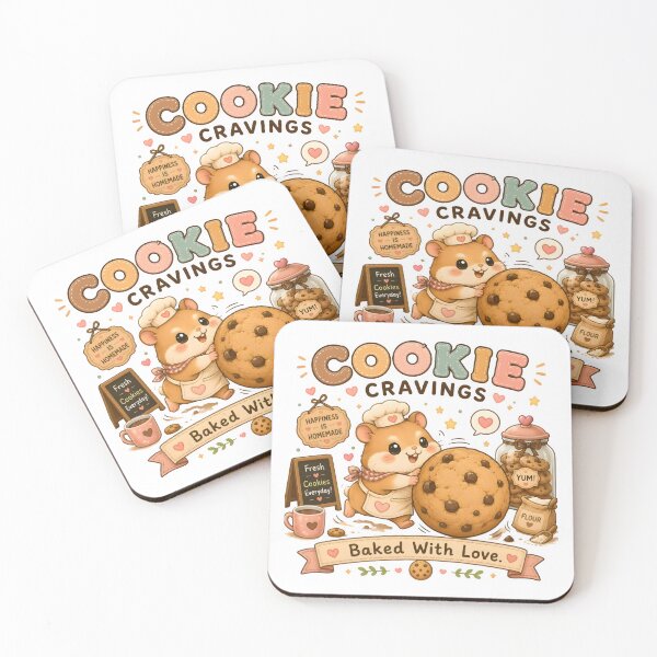 Item preview, Cute Cookie Hamster Kawaii T-Shirt | Baked With Love Bakery Animal Dessert Lover Gift designed and sold by Snackwear Apparel.