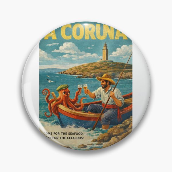 Item preview, A Coruña Galicia Tower of Hercules Atlantic Coast Spain designed and sold by Aryabek.