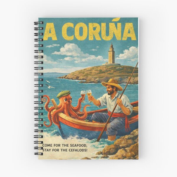 Item preview, A Coruña Galicia Tower of Hercules Atlantic Coast Spain designed and sold by Aryabek.