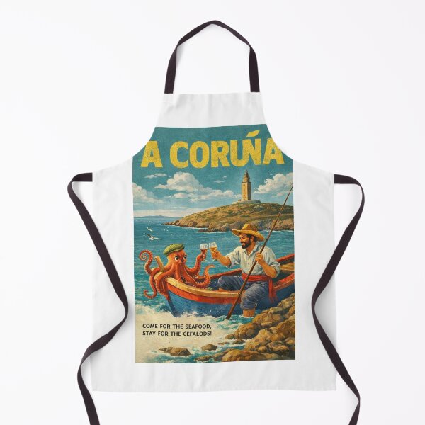 Item preview, A Coruña Galicia Tower of Hercules Atlantic Coast Spain designed and sold by Aryabek.