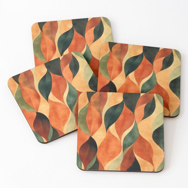 Item preview, Autumn Orange And Warm Fall Colors Abstract Design designed and sold by DEC02.