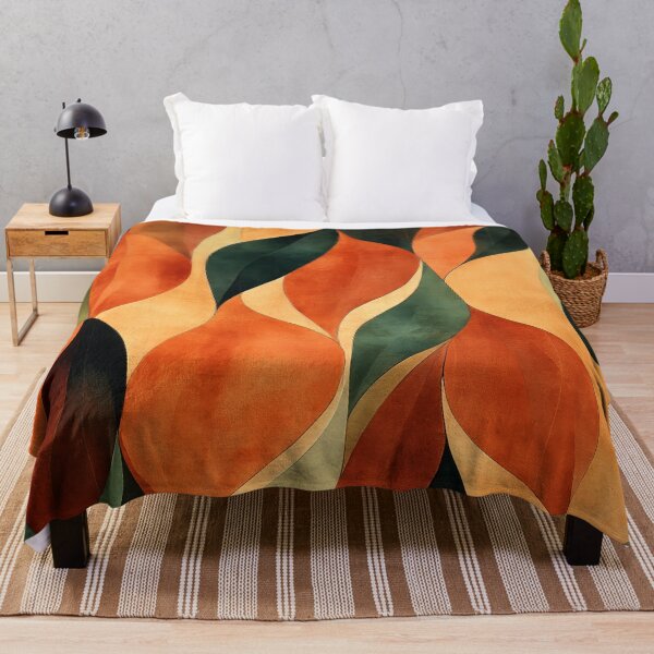 Item preview, Autumn Orange And Warm Fall Colors Abstract Design designed and sold by DEC02.