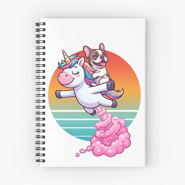Item preview, French Bulldog Riding a Farting Unicorn | Funny Fantasy Dog Design designed and sold by BrokenLabel.