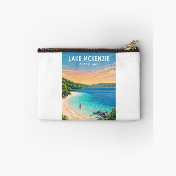 Item preview, Lake McKenzie Queensland K'gari Crystal Clear Beach Paradise designed and sold by Aryabek.