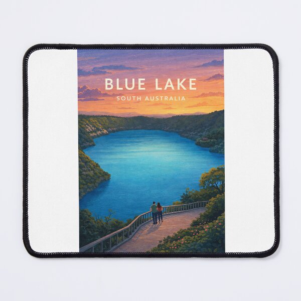 Item preview, Blue Lake Mount Gambier South Australia Volcanic Crater Lake designed and sold by Aryabek.