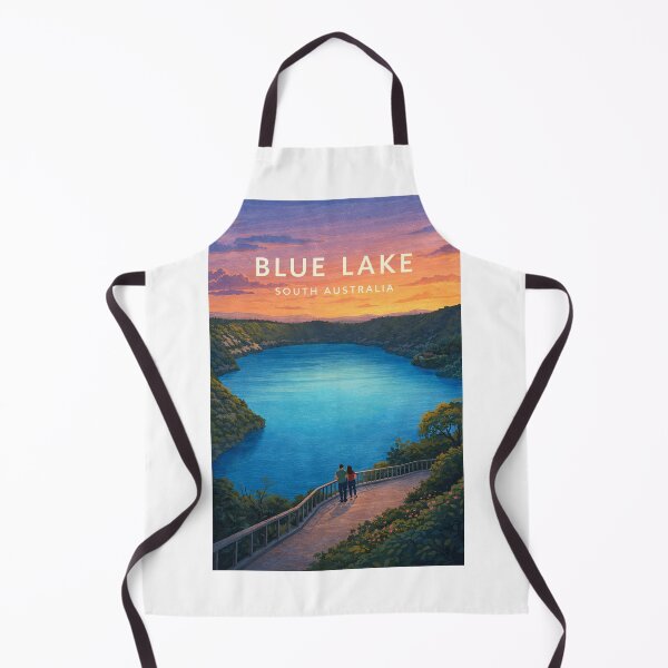 Item preview, Blue Lake Mount Gambier South Australia Volcanic Crater Lake designed and sold by Aryabek.