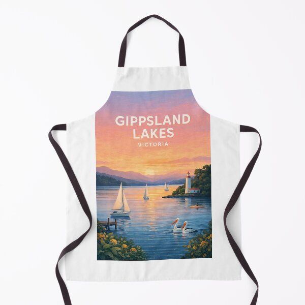 Item preview, Gippsland Lakes Victoria Coastal Waterways and Lighthouse Panorama designed and sold by Aryabek.
