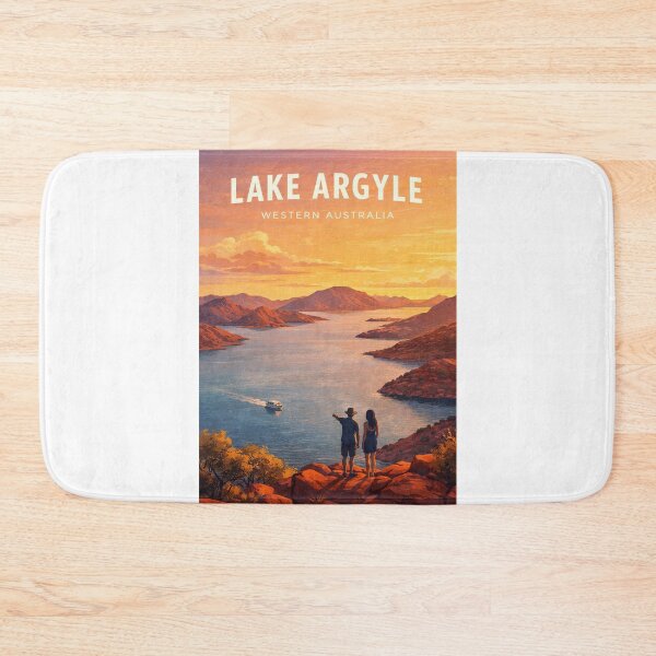 Item preview, Lake Argyle Western Australia Kimberley Inland Waterway designed and sold by Aryabek.