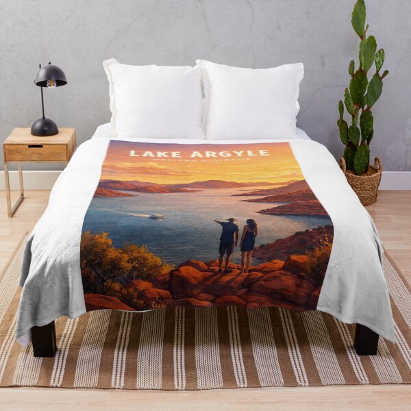 Item preview, Lake Argyle Western Australia Kimberley Inland Waterway designed and sold by Aryabek.