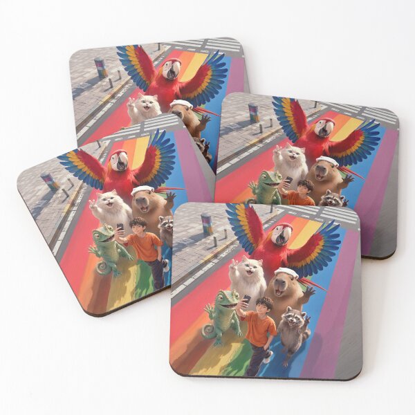 Item preview, Selfie Boy Rainbow Crossing designed and sold by ZKOZKOHI.