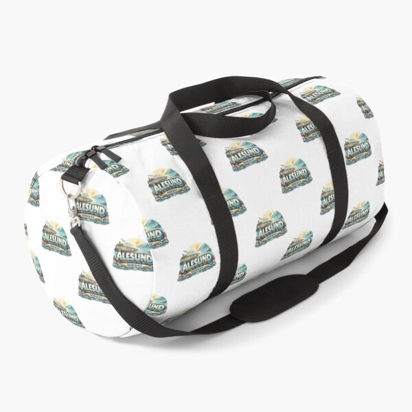 Item preview, Ålesund Norway Sunnmøre Fjord Coastal Skyline designed and sold by Aryabek.