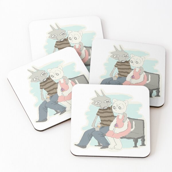 Item preview, Chilling Billie and Mittens designed and sold by alexcreatesart.