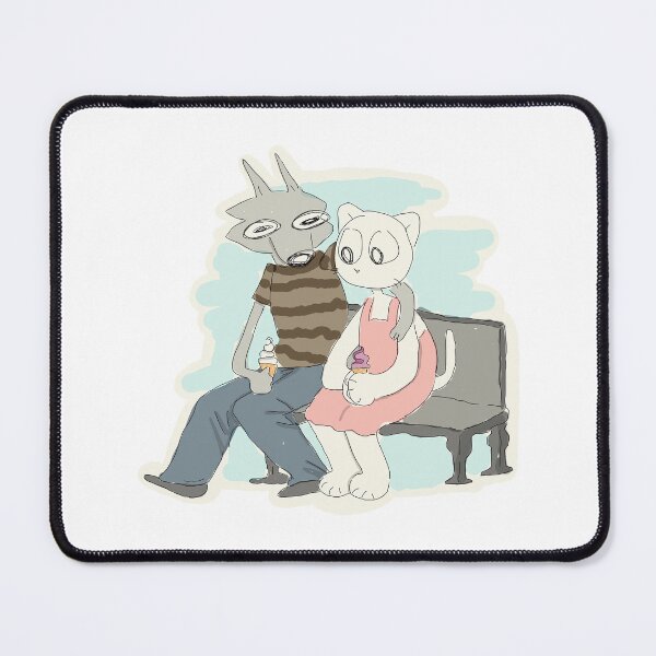 Item preview, Chilling Billie and Mittens designed and sold by alexcreatesart.