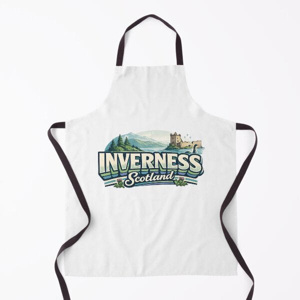 Item preview, Inverness Scotland Loch Ness Highland Castle Landscape designed and sold by Aryabek.