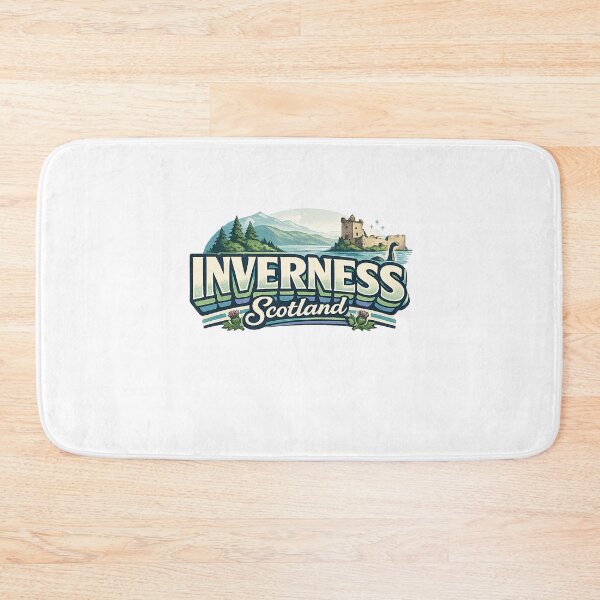 Item preview, Inverness Scotland Loch Ness Highland Castle Landscape designed and sold by Aryabek.