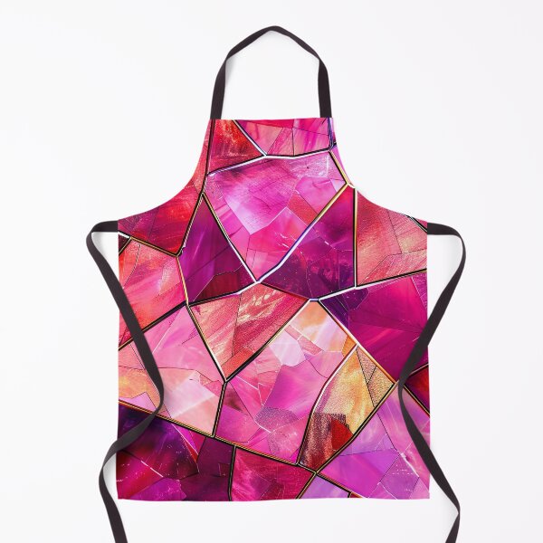 Item preview, Romantic Pink Magenta Stain Glass-Inspired Abstract Design designed and sold by DEC02.
