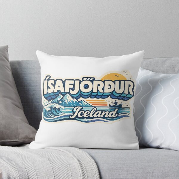 Item preview, Ísafjörður Westfjords Iceland Arctic Coastal Landscape designed and sold by Aryabek.