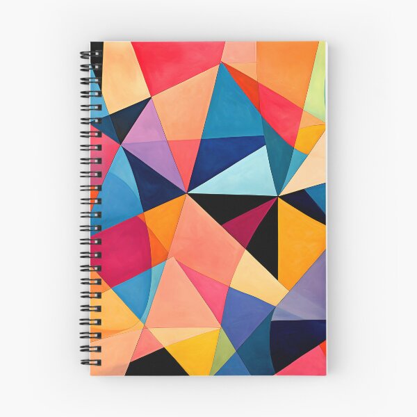 Item preview, Modern Contemporary Colorful Triangular Shapes Abstract Designs designed and sold by DEC02.