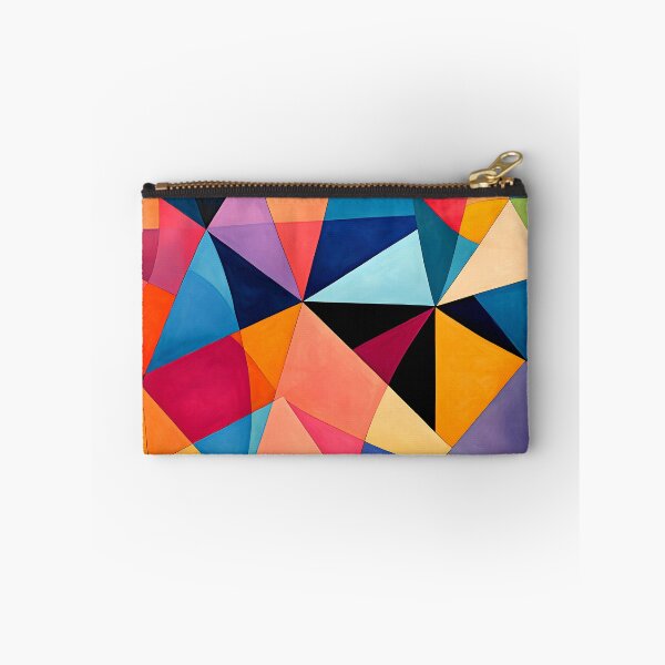 Item preview, Modern Contemporary Colorful Triangular Shapes Abstract Designs designed and sold by DEC02.