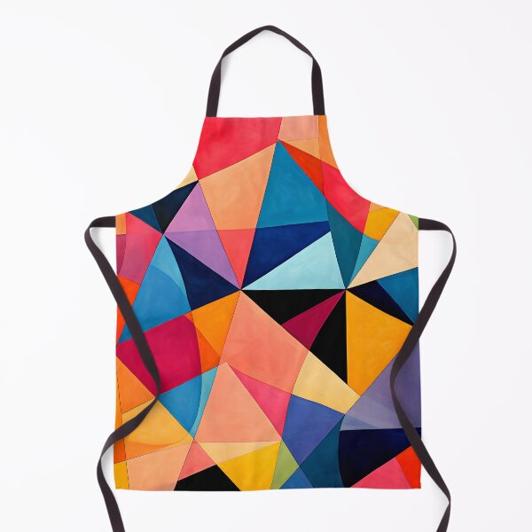 Item preview, Modern Contemporary Colorful Triangular Shapes Abstract Designs designed and sold by DEC02.