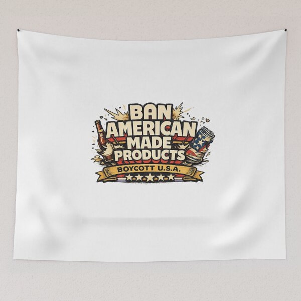 Item preview, American Products Boycott USA Patriotic Protest Statement designed and sold by Aryabek.