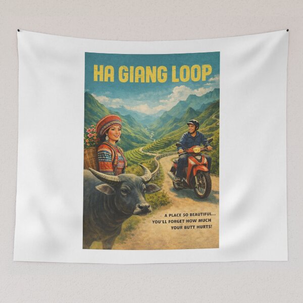 Item preview, Ha Giang Loop Northern Vietnam Mountain Adventure designed and sold by Aryabek.