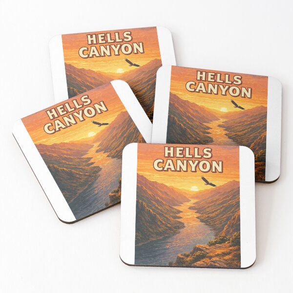 Item preview, Hells Canyon Snake River Sunset Idaho Oregon Vista designed and sold by Aryabek.