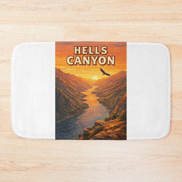Item preview, Hells Canyon Snake River Sunset Idaho Oregon Vista designed and sold by Aryabek.