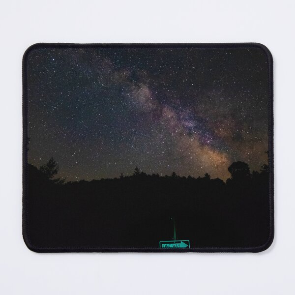 Item preview, Milky Way Over a Country Road designed and sold by NateNelsonPhoto.