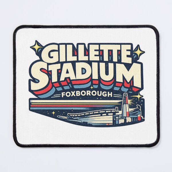 Item preview, Gillette Stadium Foxborough Massachusetts Sports Landmark designed and sold by Aryabek.