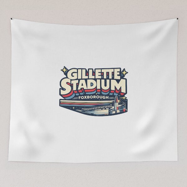 Item preview, Gillette Stadium Foxborough Massachusetts Sports Landmark designed and sold by Aryabek.