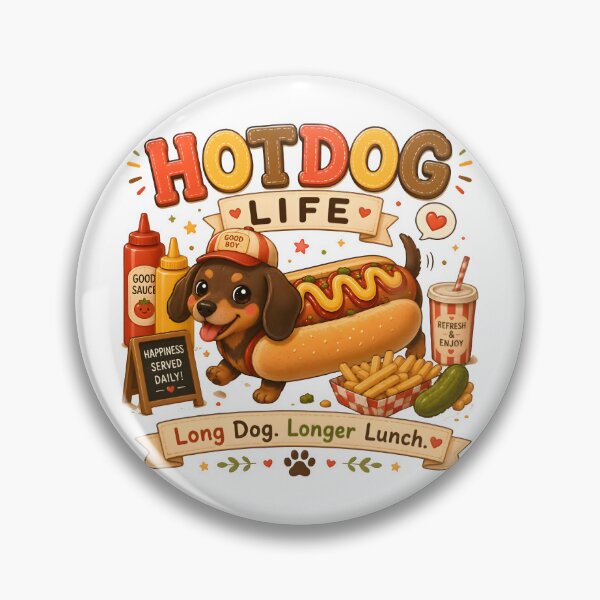 Item preview, Cute Hotdog Dachshund Kawaii T-Shirt | Long Dog Longer Lunch Funny Wiener Dog Food Lover Gift designed and sold by Snackwear Apparel.