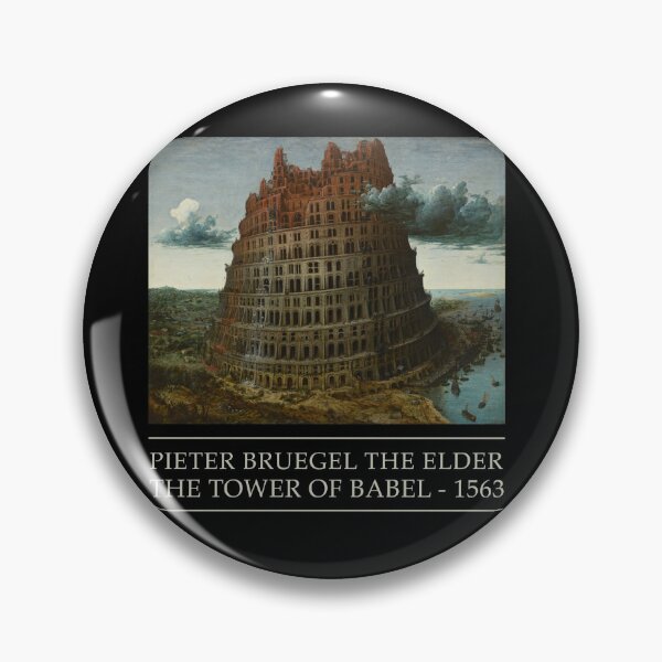Item preview, The Tower of Babel by Pieter Bruegel the Elder designed and sold by EarlGrey88.