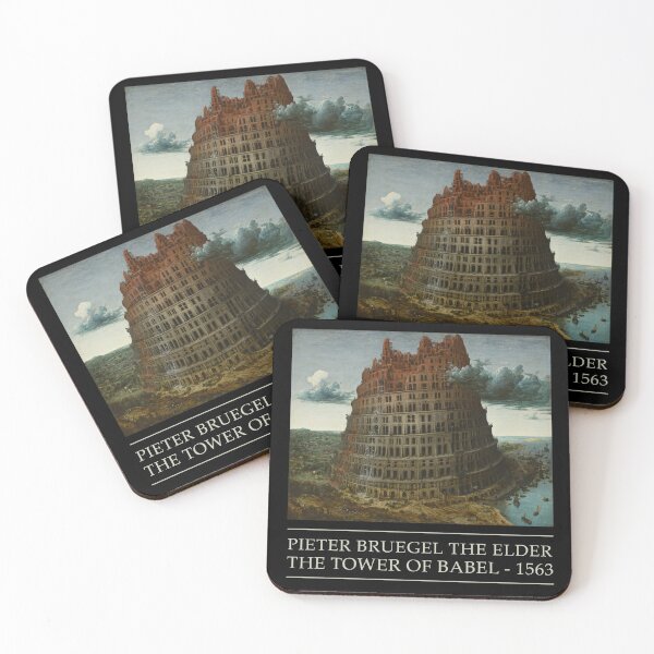 Item preview, The Tower of Babel by Pieter Bruegel the Elder designed and sold by EarlGrey88.