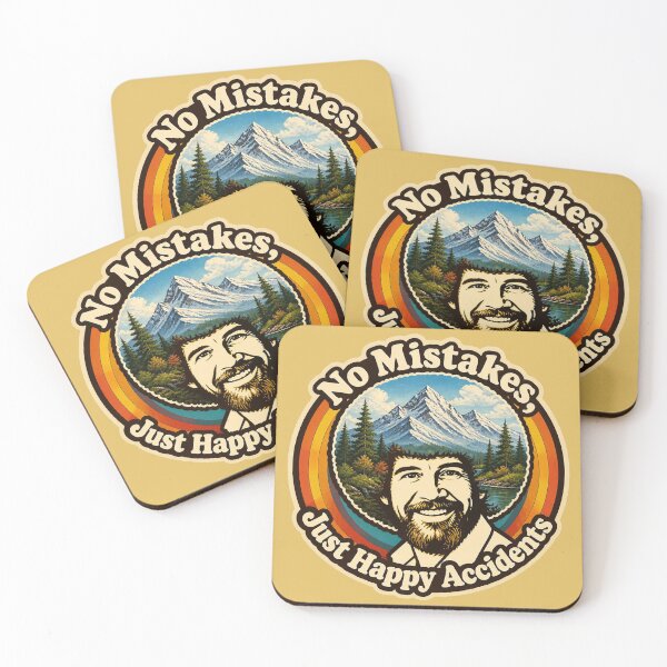 Item preview, Bob Ross Happy Accidents designed and sold by Karamram Studio.