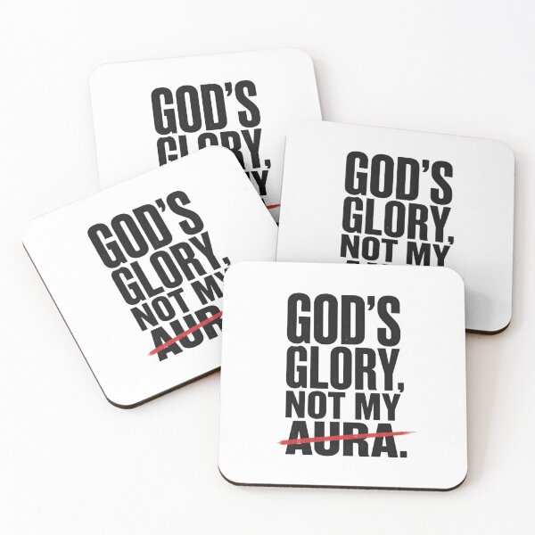 Item preview, GOD'S GLORY, NOT MY AURA designed and sold by Faithloveshop.