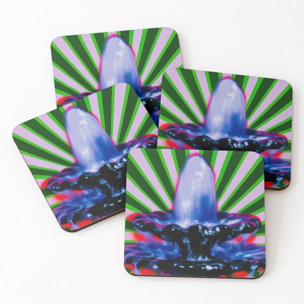 Item preview, Psychedelic Neon Fountain Radiance designed and sold by bubblegoth.
