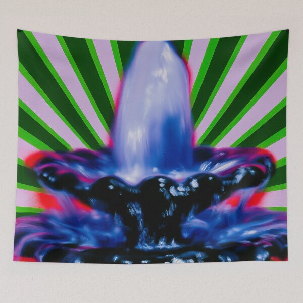 Item preview, Psychedelic Neon Fountain Radiance designed and sold by bubblegoth.