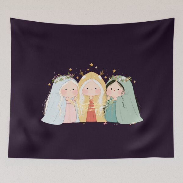 Item preview, Baby Norns: Tiny Keepers of Time designed and sold by Artmugic.