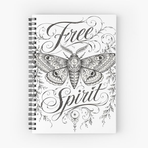 Item preview, Free Spirit Bohemian Typography T-Shirt designed and sold by Vexorask.