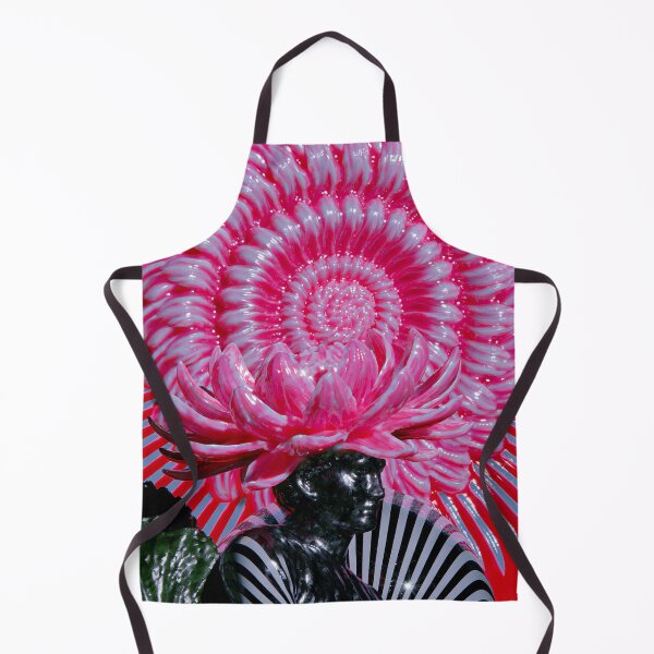 Item preview, Surreal Chrysanthemum Halo Portrait designed and sold by bubblegoth.