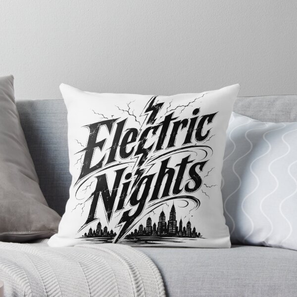 Item preview, Electric Nights Vintage Rock  designed and sold by Vexorask.