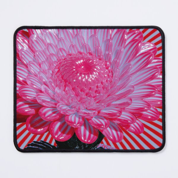 Item preview, Hypnotic Pink Flower Sunburst designed and sold by bubblegoth.