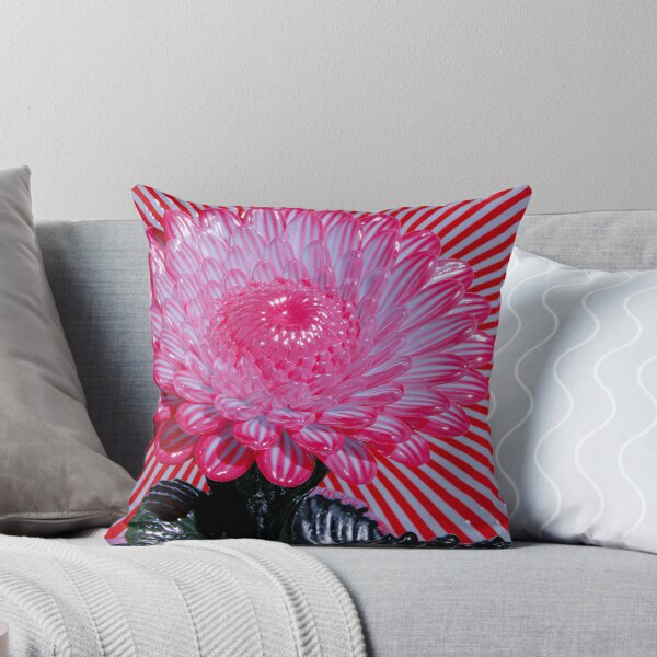 Item preview, Hypnotic Pink Flower Sunburst designed and sold by bubblegoth.