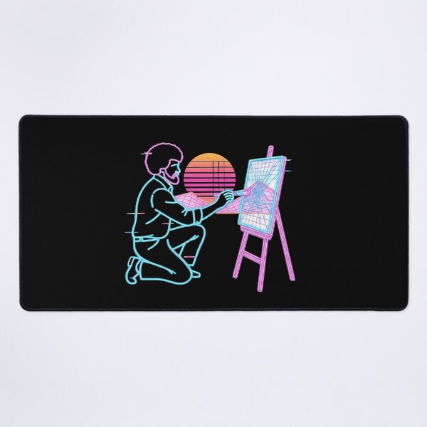 Item preview, Bob Ross Neon Retro designed and sold by Karamram Studio.