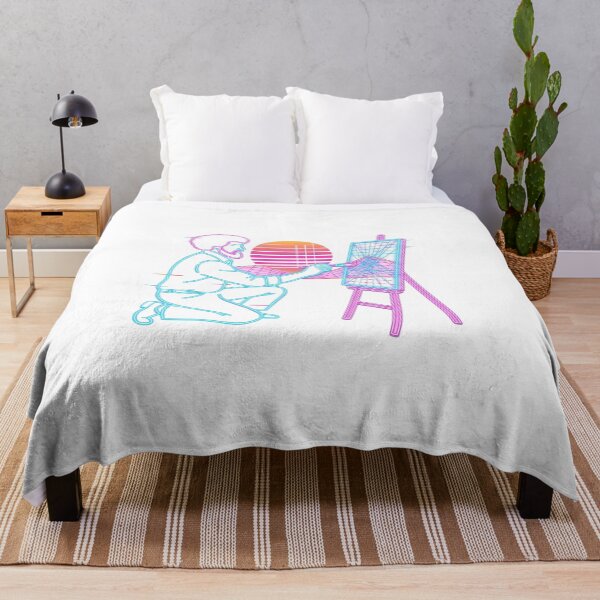 Item preview, Bob Ross Neon Retro designed and sold by Karamram Studio.