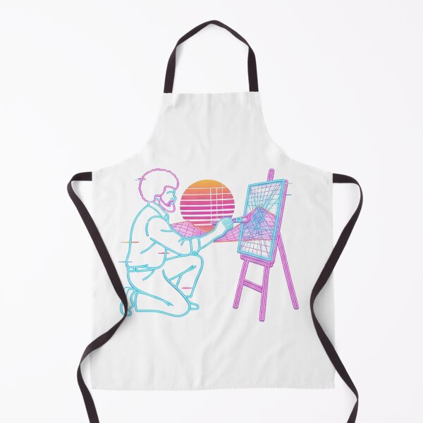 Item preview, Bob Ross Neon Retro designed and sold by Karamram Studio.