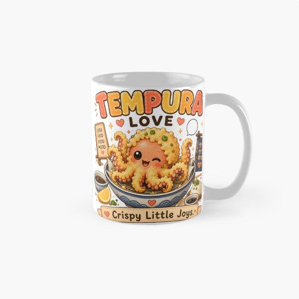 Item preview, Cute Tempura Octopus Kawaii T-Shirt | Japanese Food Lover Anime Aesthetic Seafood Gift designed and sold by Snackwear Apparel.